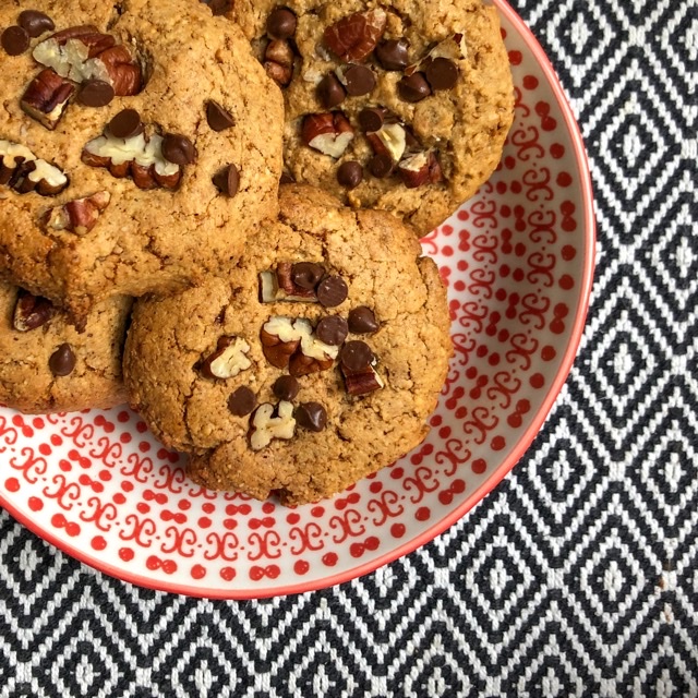 Photo de l‘article Cookies noisette aux éclats de Pécan