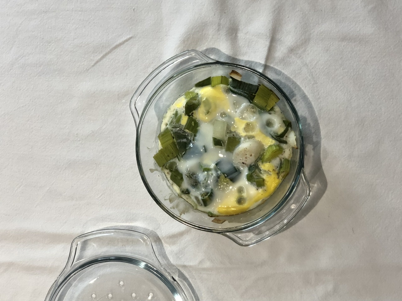 Photo de l‘article Chackchouka verte au four