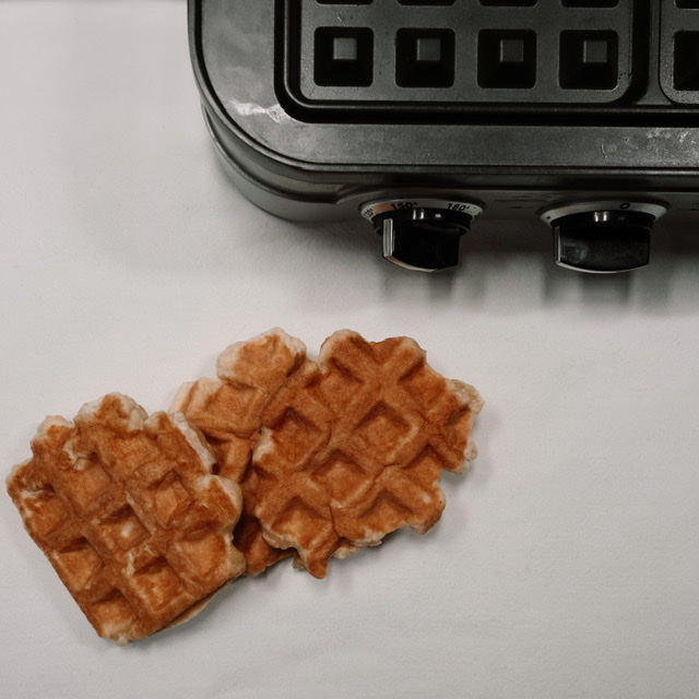 Photo de l‘article Gaufres à la vanille-coco